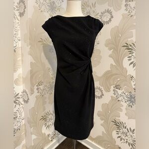 The Limited Black Dress with Gold